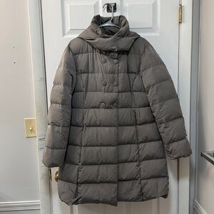 Garnet Hill Elegant Gray Coat